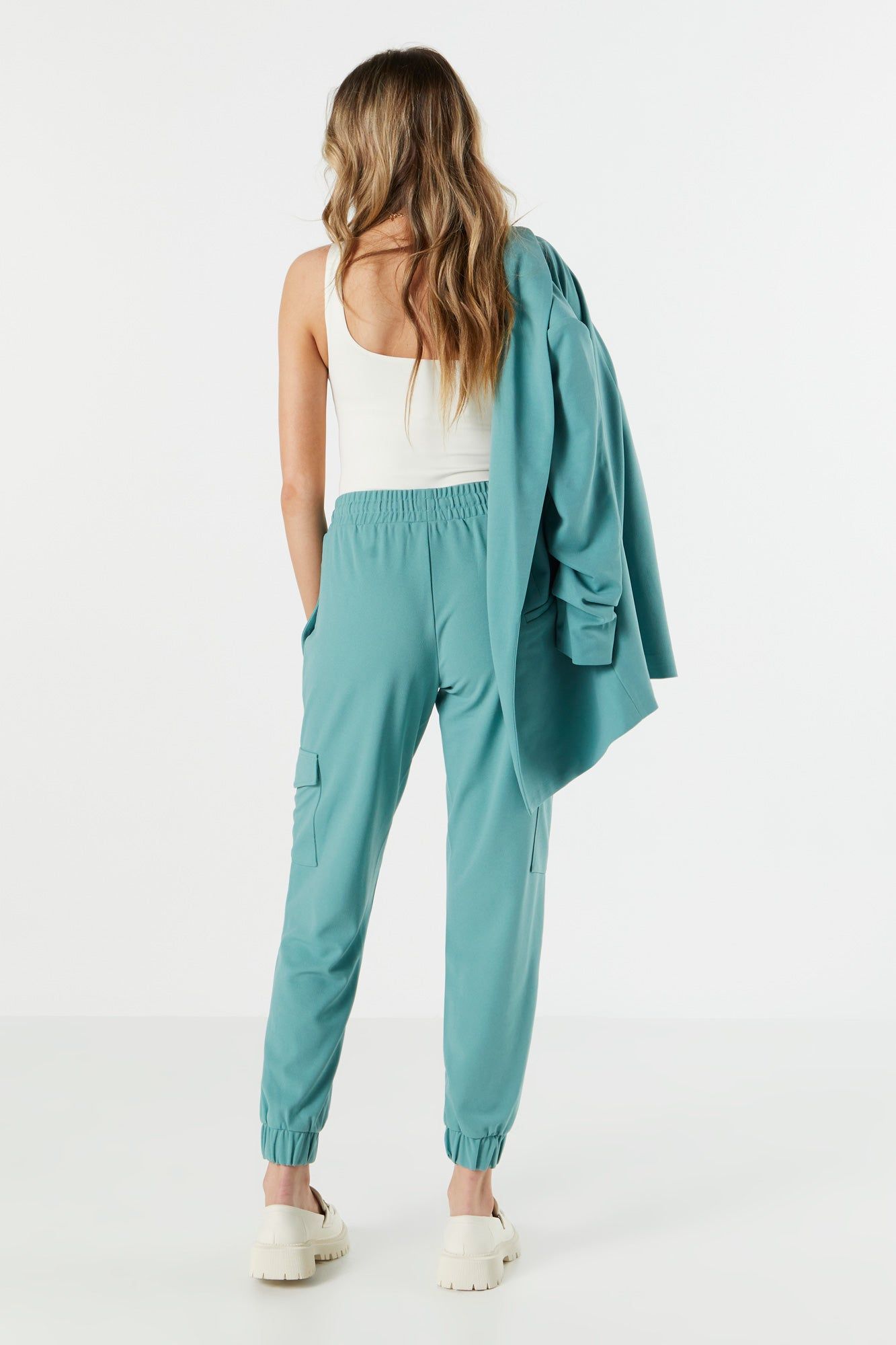 Pantalon de jogging cargo à taille coulissante sold by Urban Planet product image thumbnail 6