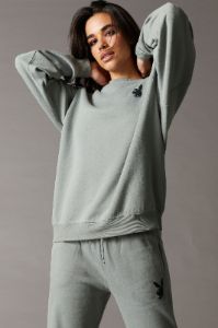 Playboy Graphic Fleece Sweatshirt sold by Urban Planet