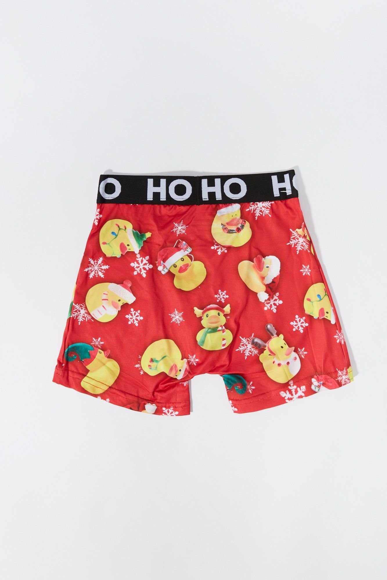 Boxeur à imprimé de Noël Canard en caoutchouc pour garçons sold by Urban Planet product image thumbnail 2