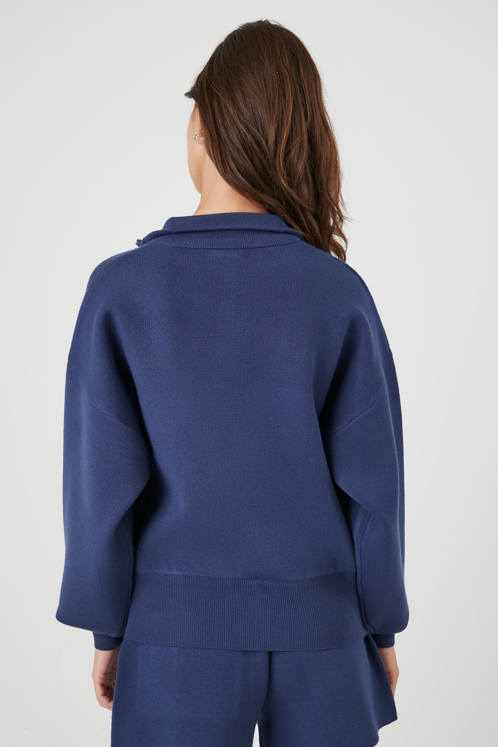 Knit Half-Zip Sweatshirt sold by Urban Planet product image thumbnail 3
