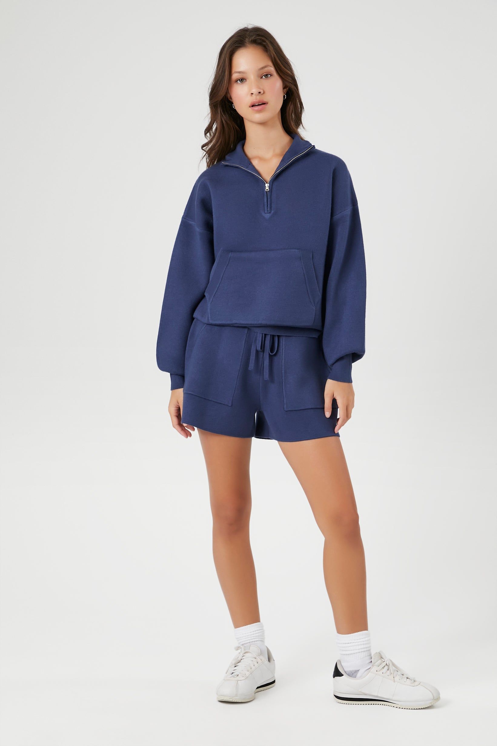 Knit Half-Zip Sweatshirt sold by Urban Planet product image thumbnail 4