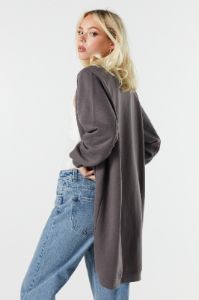 Fleece Oversized Cocoon Cardigan sold by Urban Planet