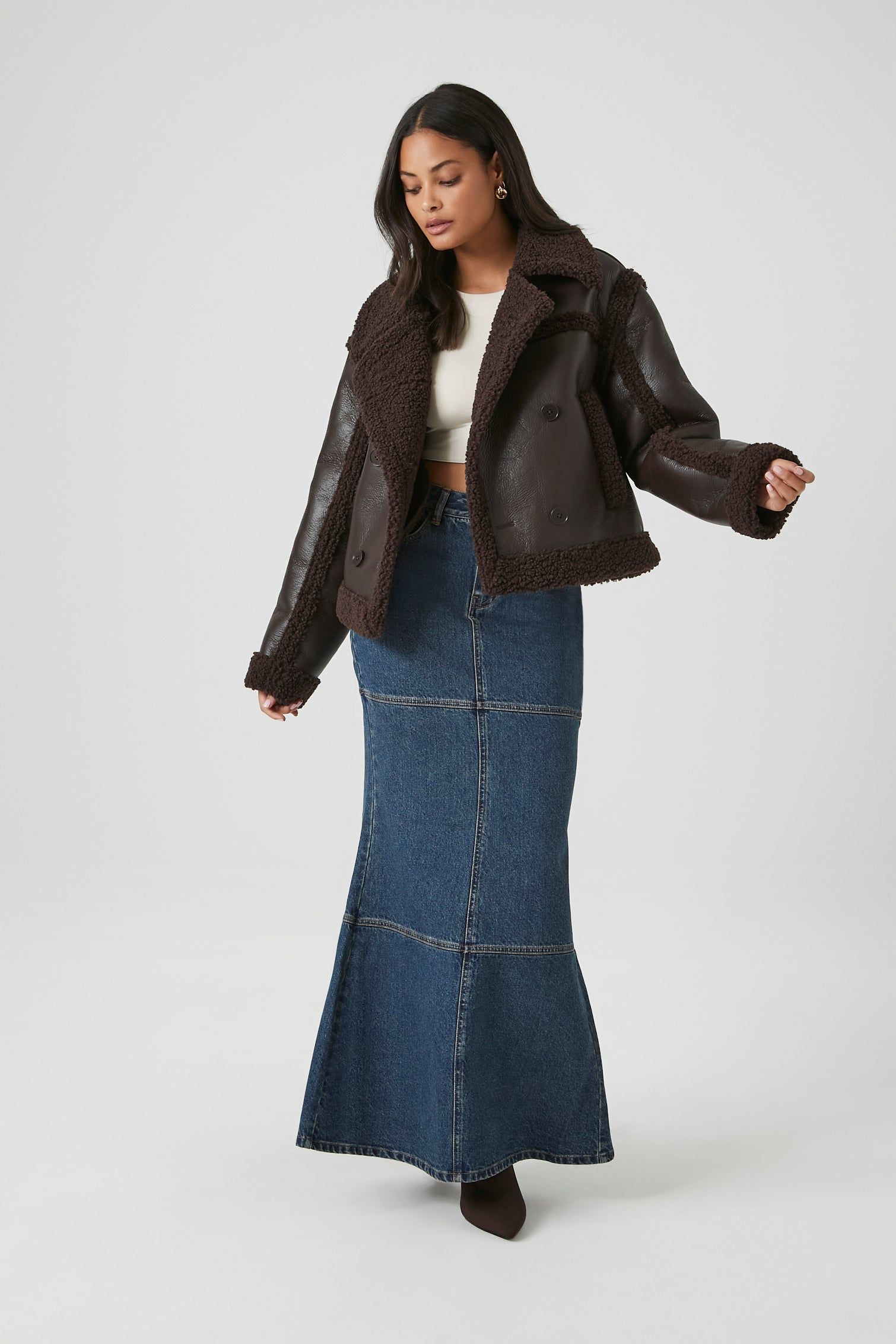 Blouson avec liséré de Sherpa sold by Urban Planet product image thumbnail 4