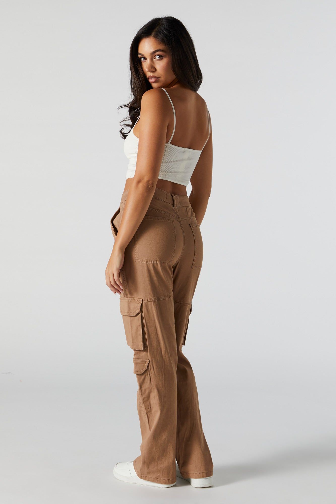 Pantalon à jambe large avec poches multiples sold by Urban Planet product image thumbnail 3