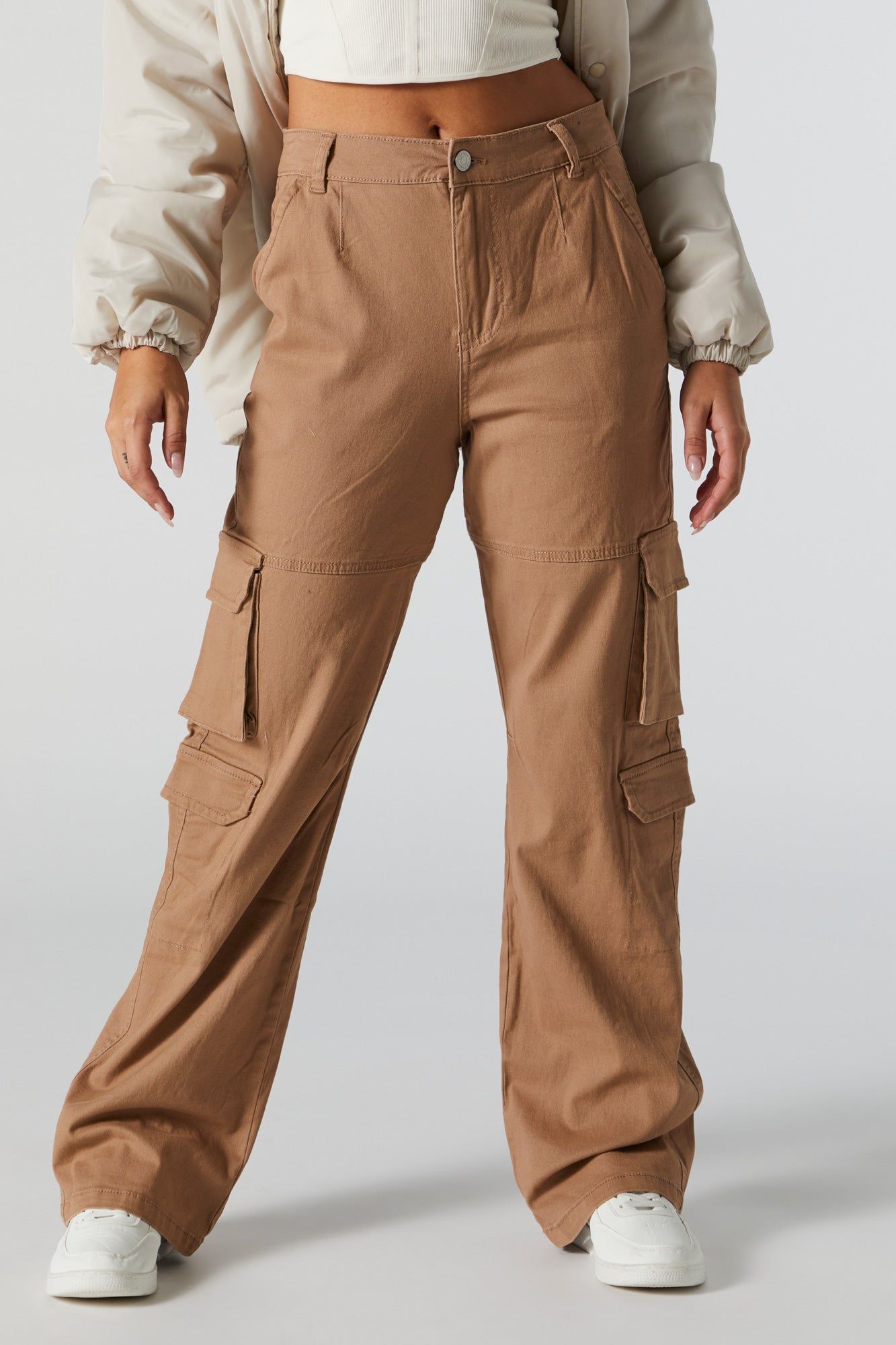 Pantalon à jambe large avec poches multiples sold by Urban Planet product image thumbnail 2