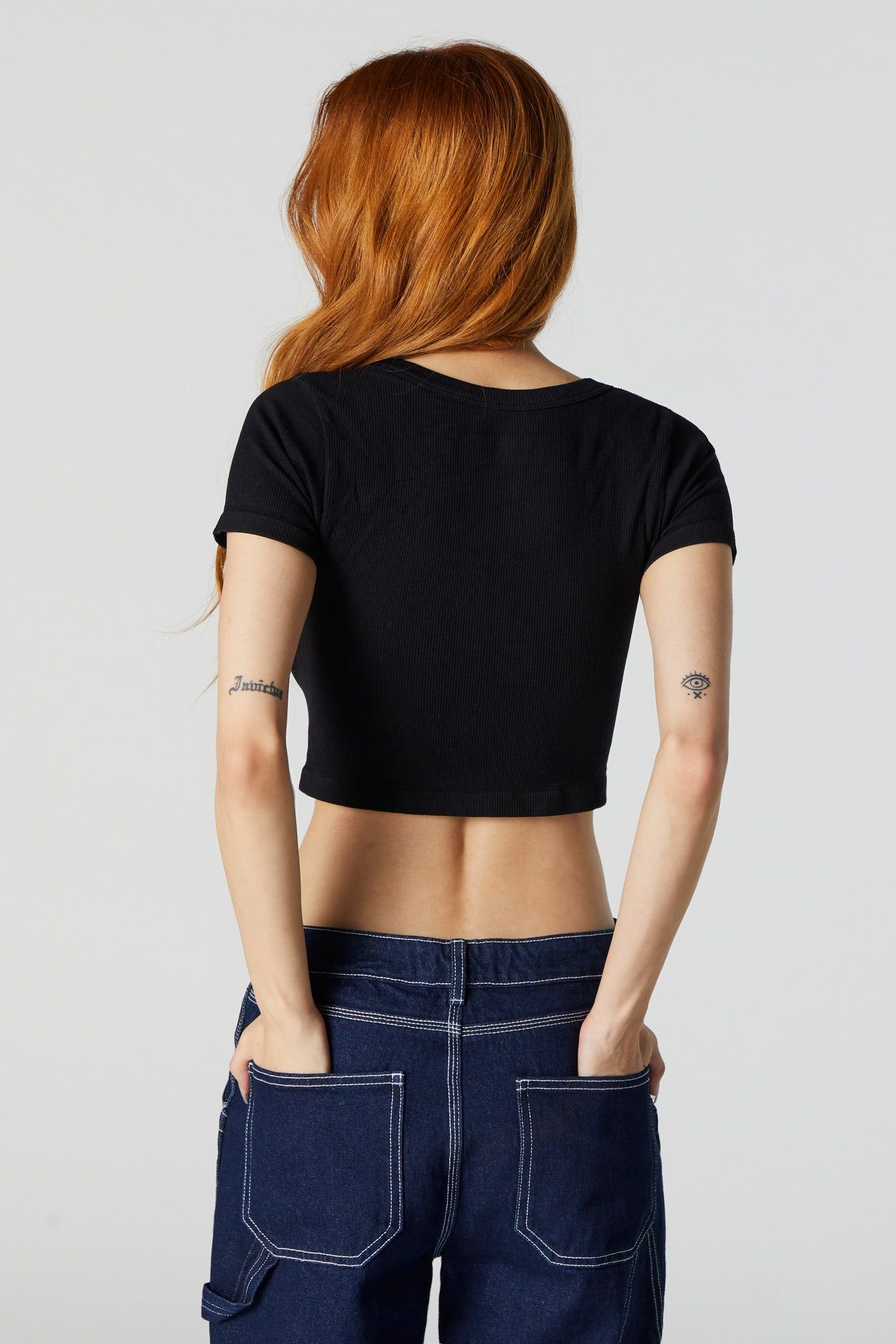 Ribbed Baby Tee sold by Urban Planet product image thumbnail 2