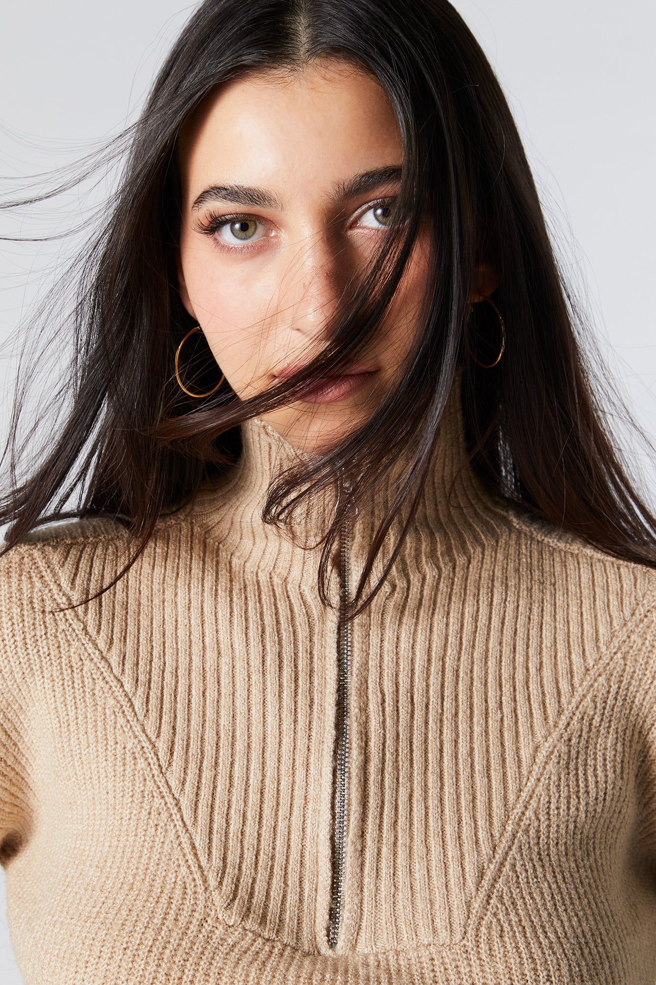 Quarter Zip Sweater sold by Urban Planet product image thumbnail 5