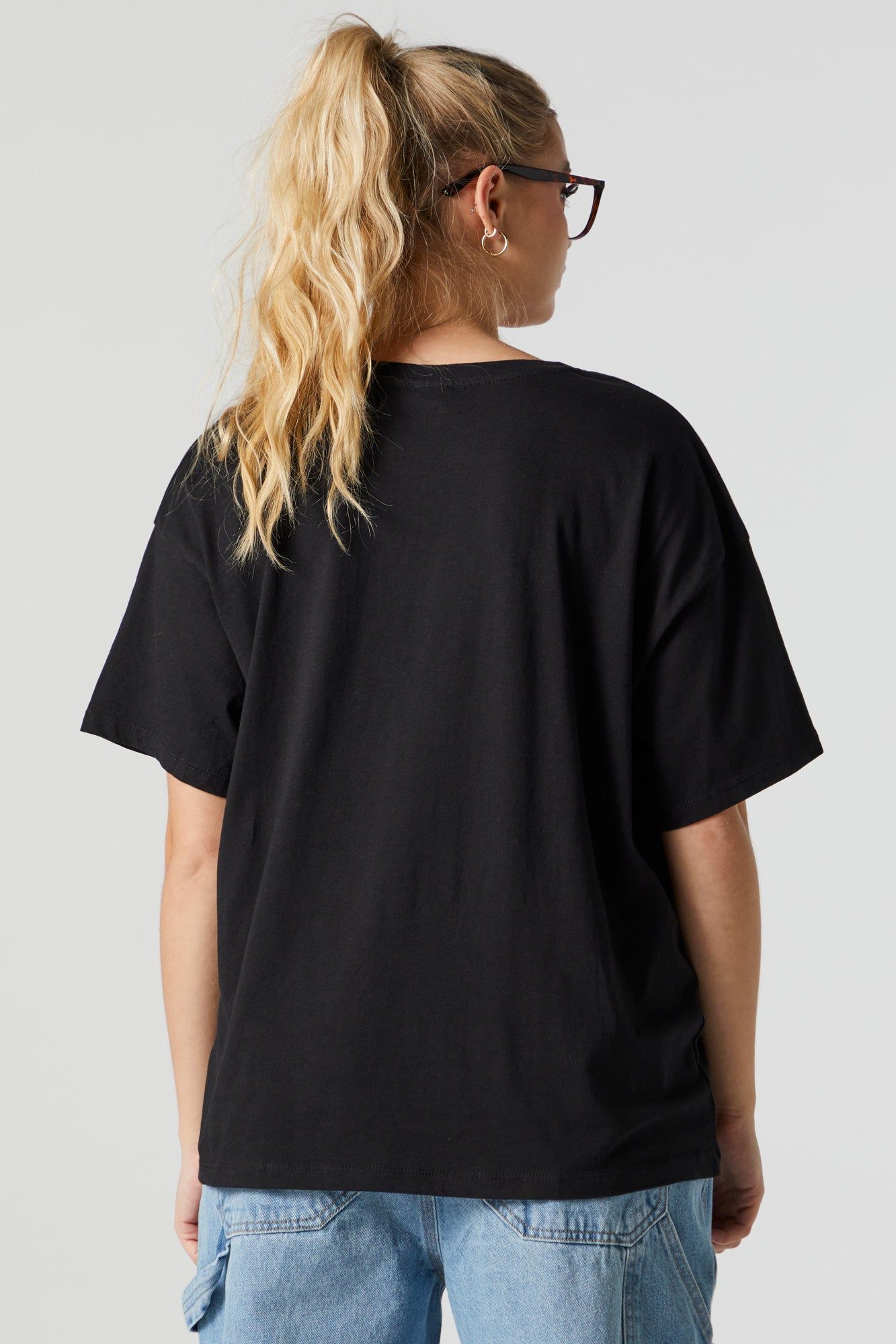 Guns N Roses Graphic Boyfriend T-Shirt sold by Urban Planet product image thumbnail 4