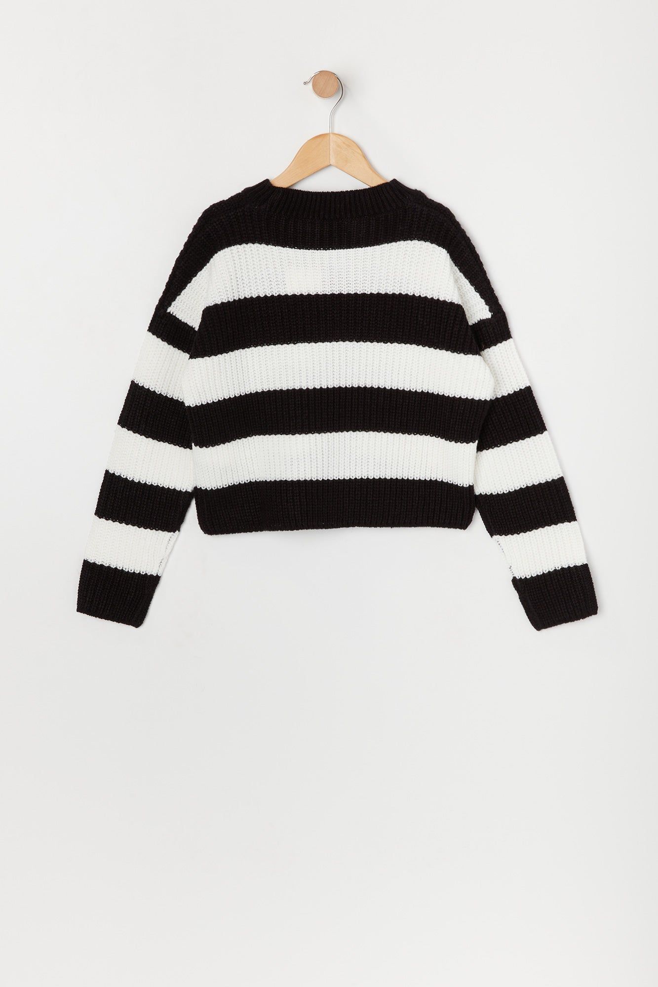 Chandail ras du cou rayé pour fille sold by Urban Planet product image thumbnail 4