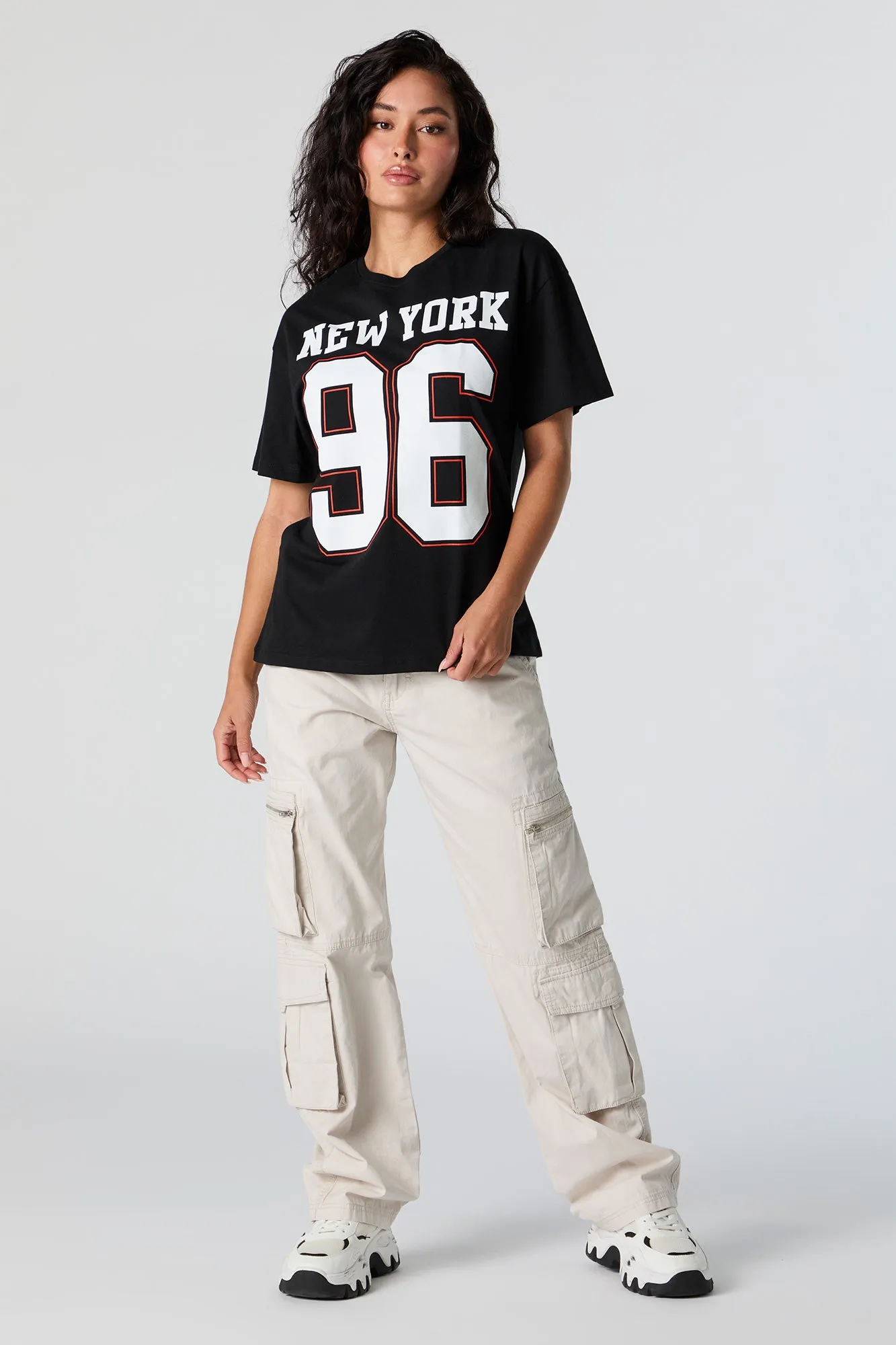 New York 96 Graphic T-Shirt sold by Urban Planet product image thumbnail 2