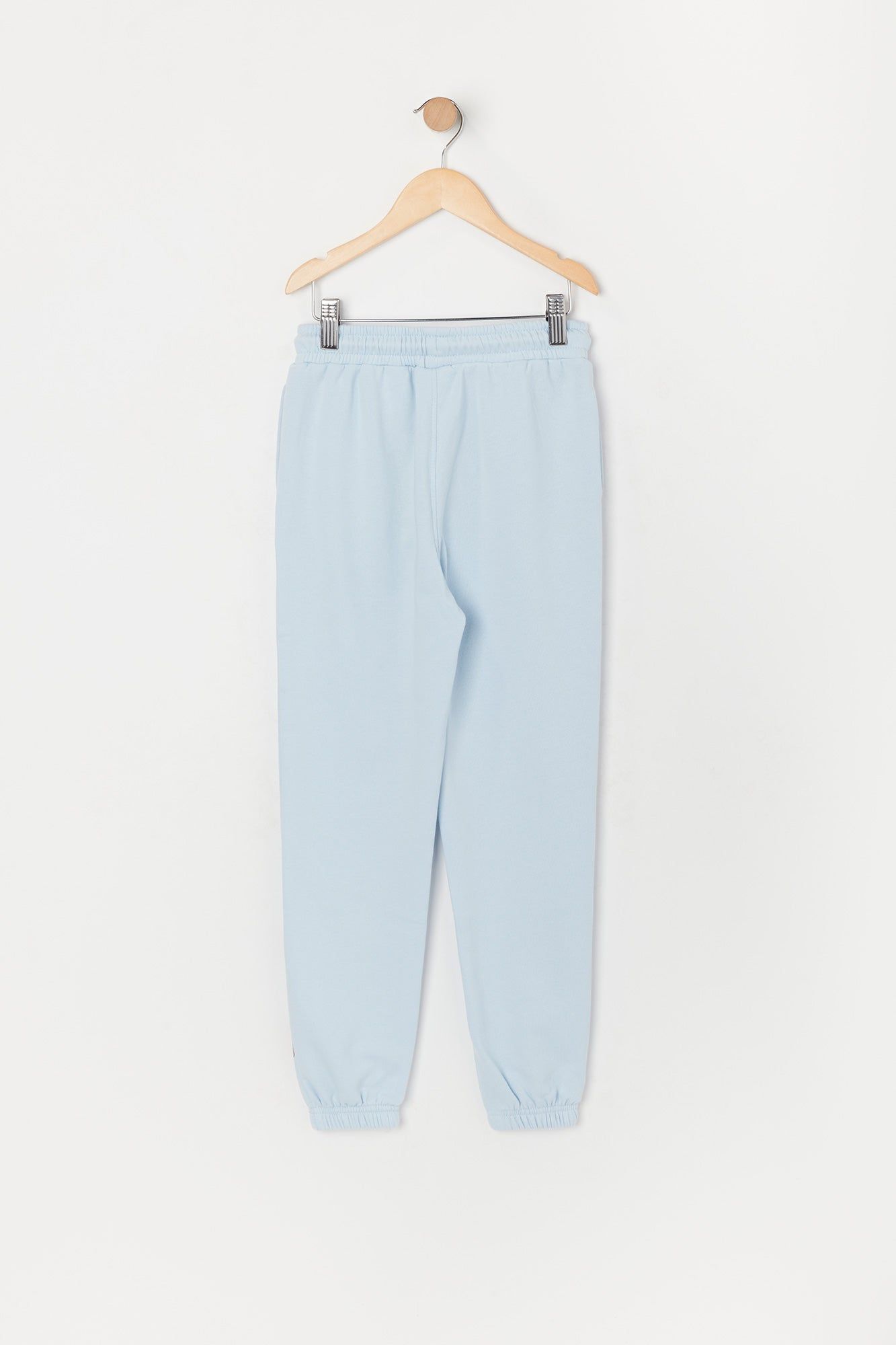 Girls Light Blue Stitch Graphic Fleece Jogger sold by Urban Planet product image thumbnail 2