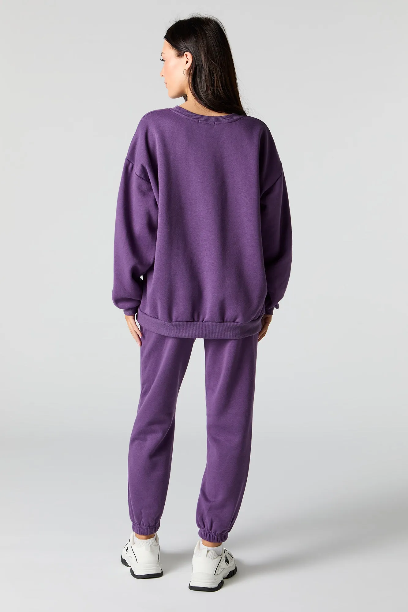 Jogger En Molleton Avec Motif Brodé Destination sold by Urban Planet product image thumbnail 3