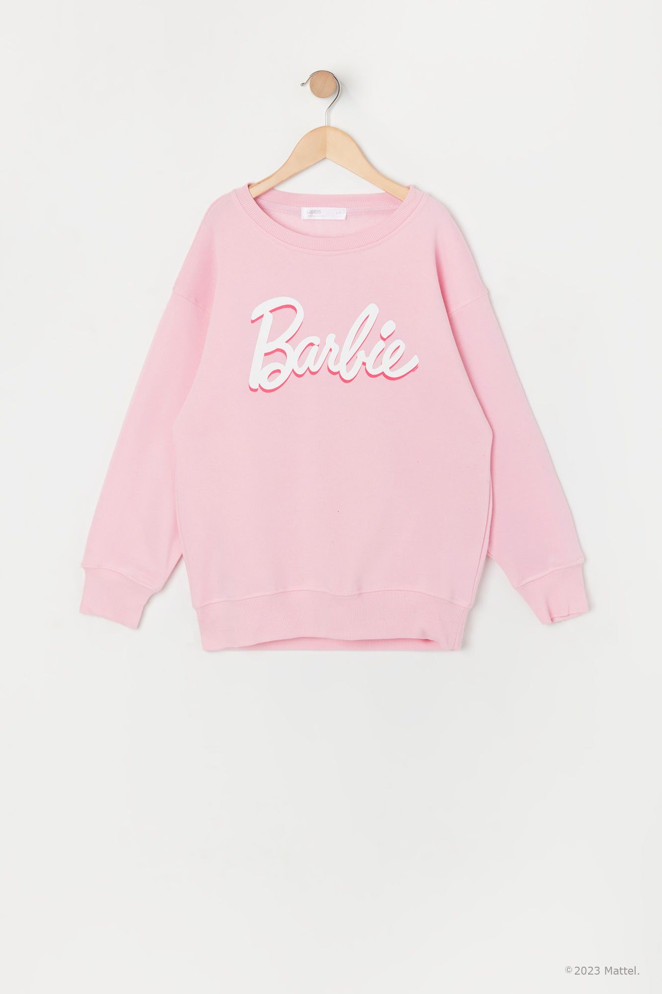Barbie™ Girls Graphic Fleece Sweatshirt sold by Urban Planet
