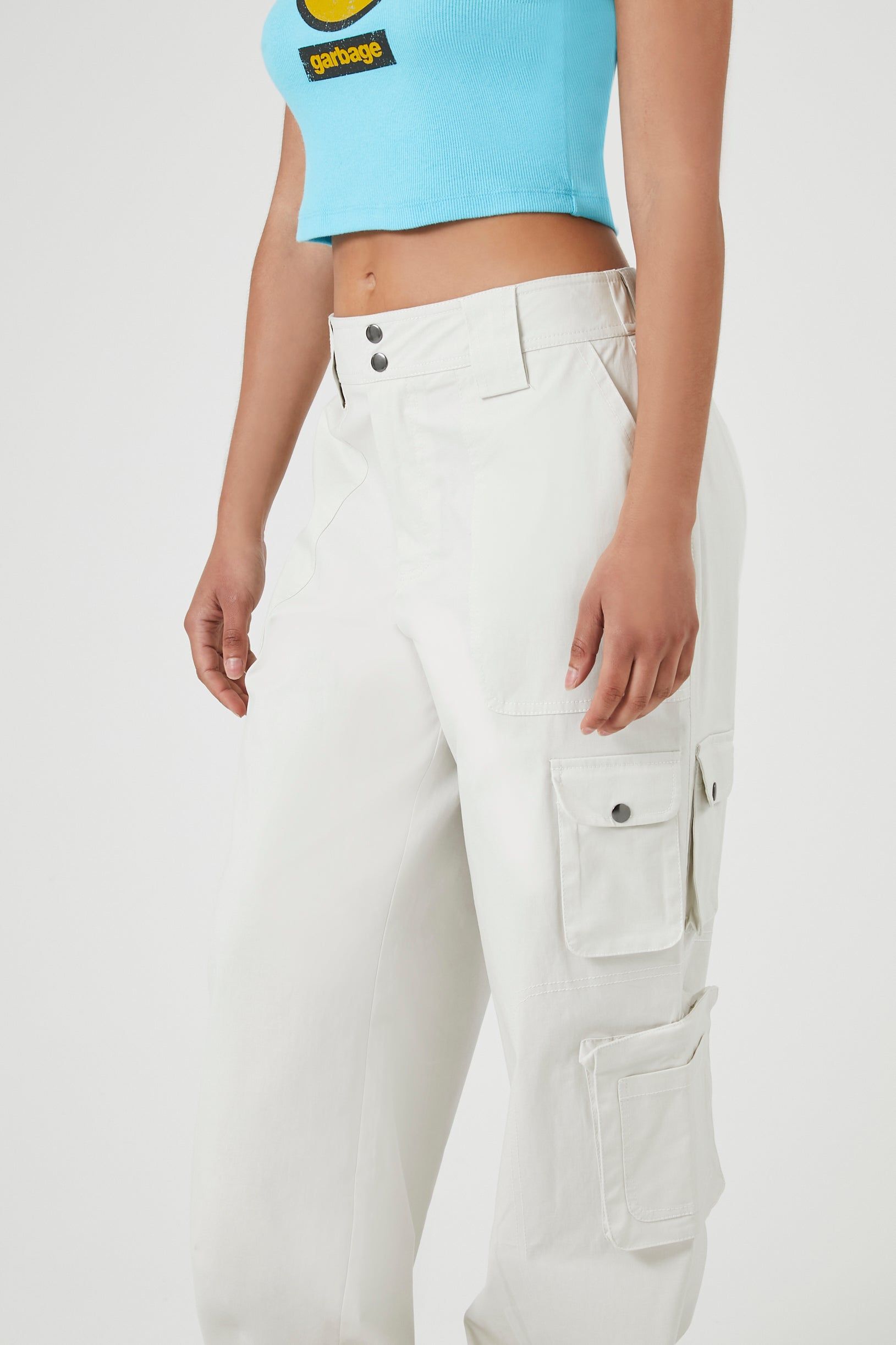 Wide Leg Utility Cargo Pant sold by Urban Planet product image thumbnail 5