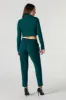 Crepe Drawstring Cropped Dress Pant sold by Urban Planet