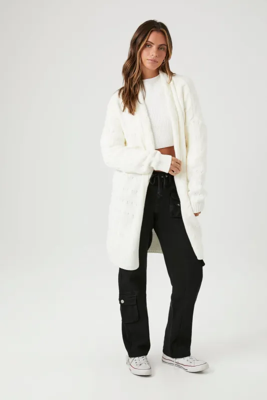 Longline Cardigan Sweater sold by Urban Planet