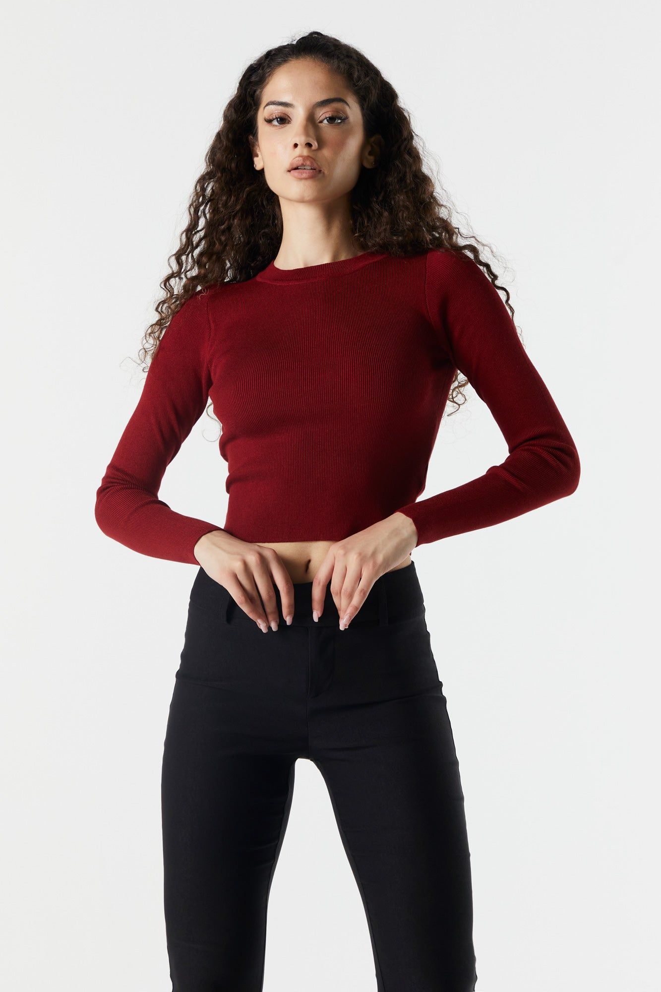 Long Sleeve Crewneck Sweater sold by Urban Planet