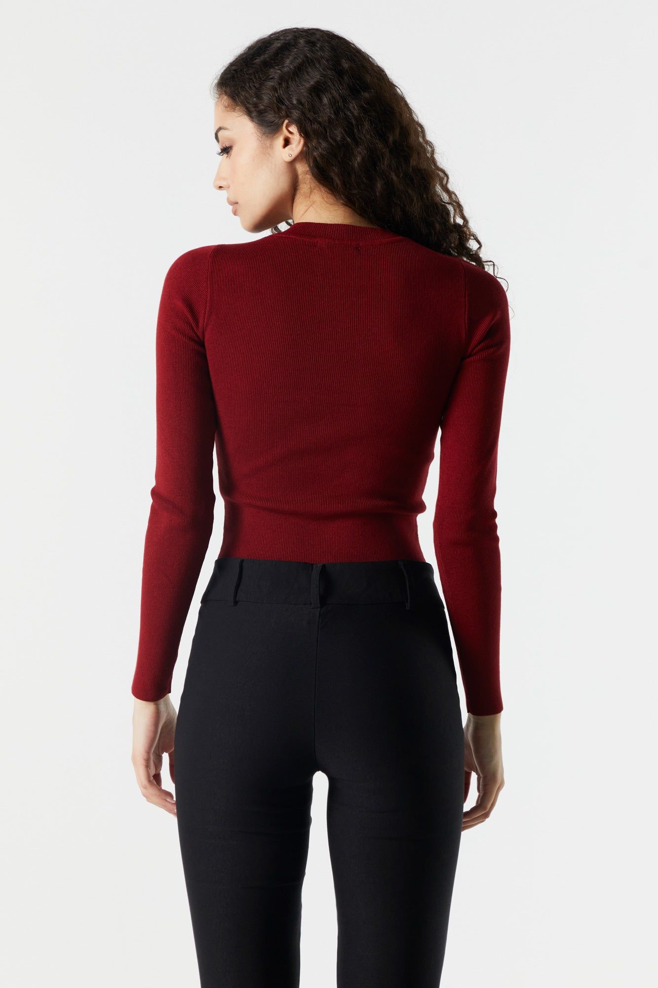 Long Sleeve Crewneck Sweater sold by Urban Planet product image thumbnail 2