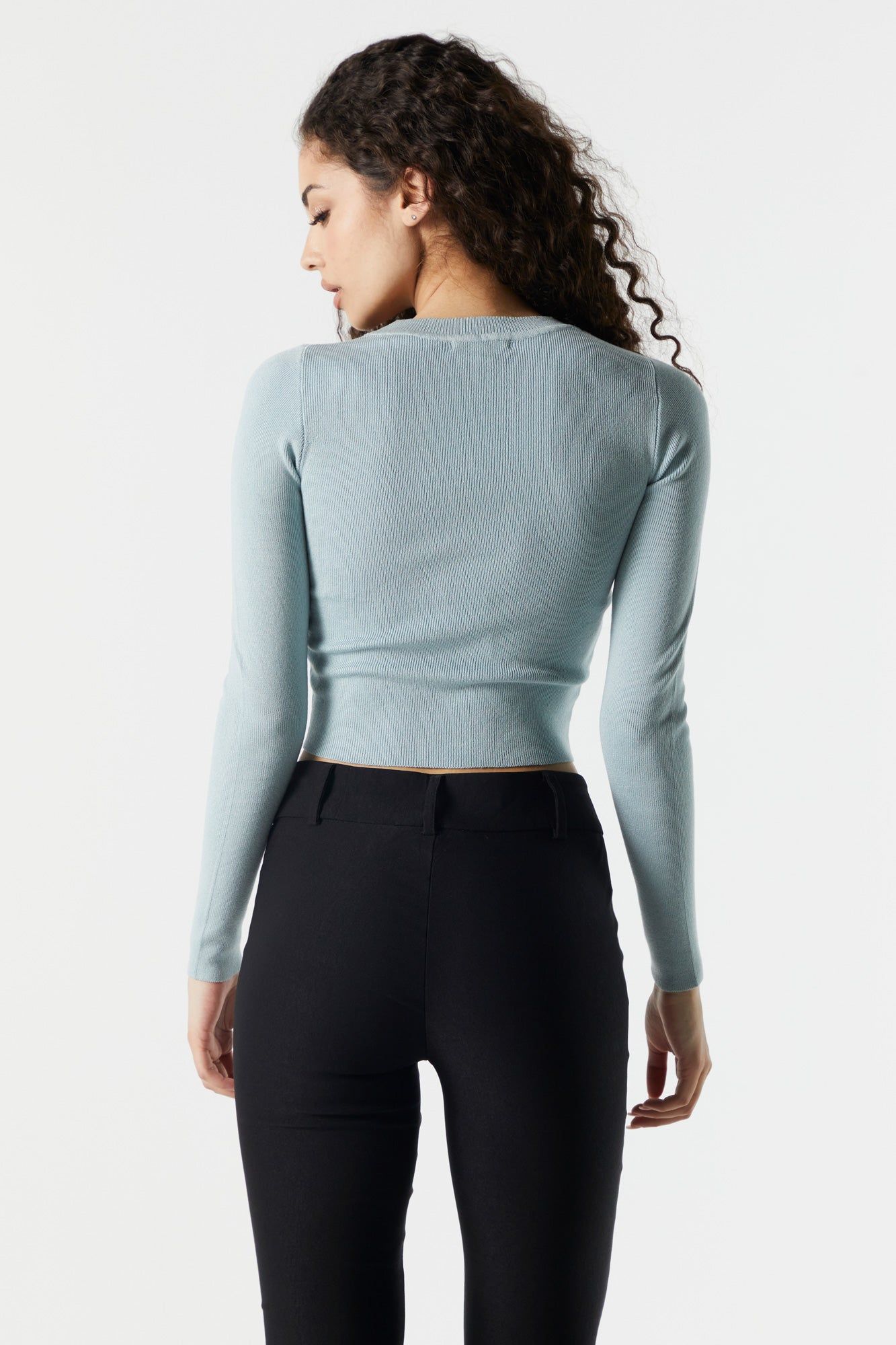 Long Sleeve Crewneck Sweater sold by Urban Planet product image thumbnail 11