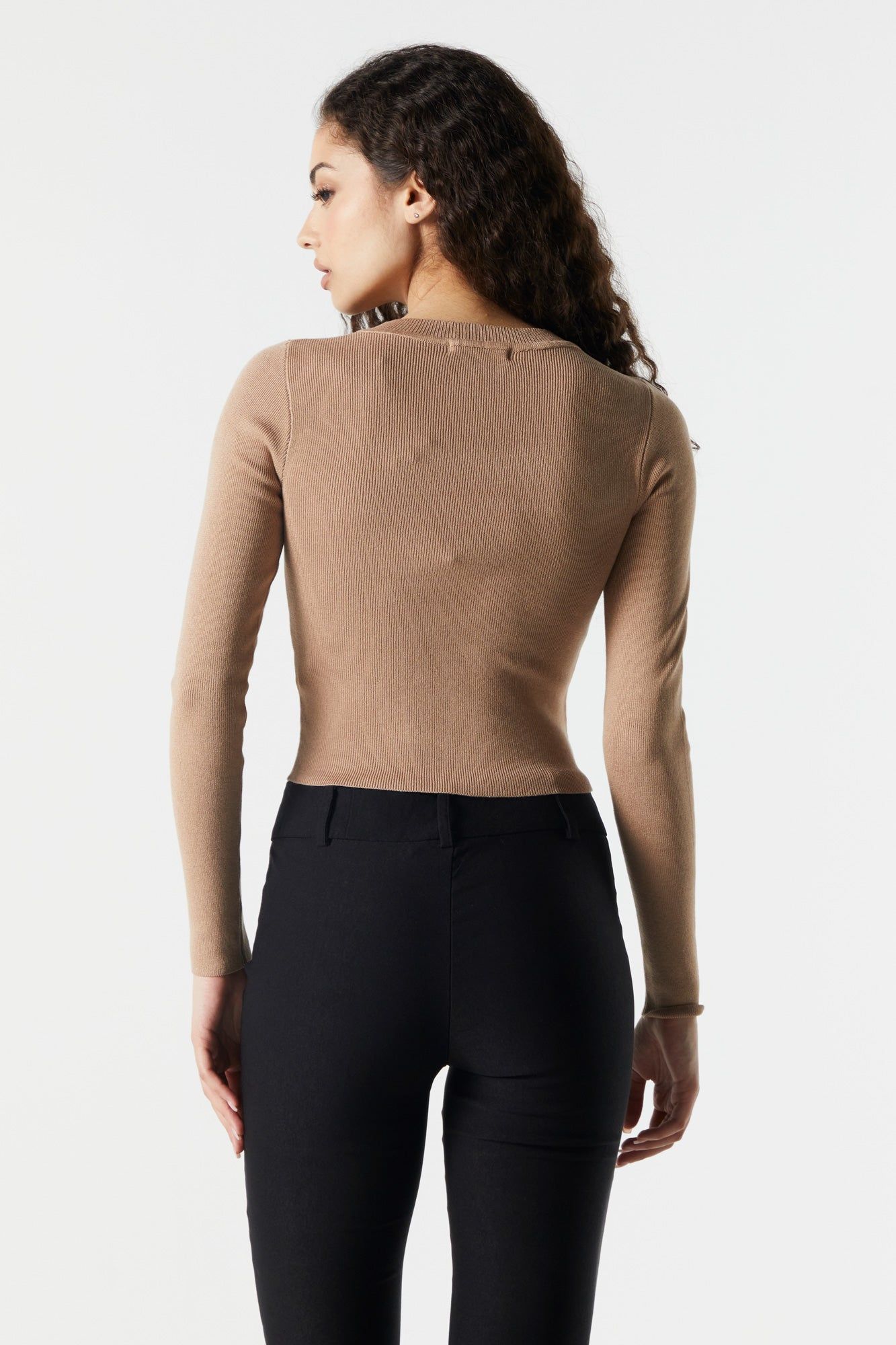 Long Sleeve Crewneck Sweater sold by Urban Planet product image thumbnail 8
