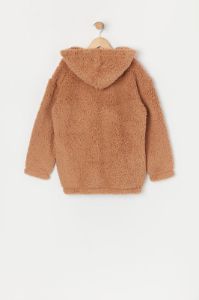 Girls Oversized Teddy Sherpa Zip-Up Hoodie sold by Urban Planet