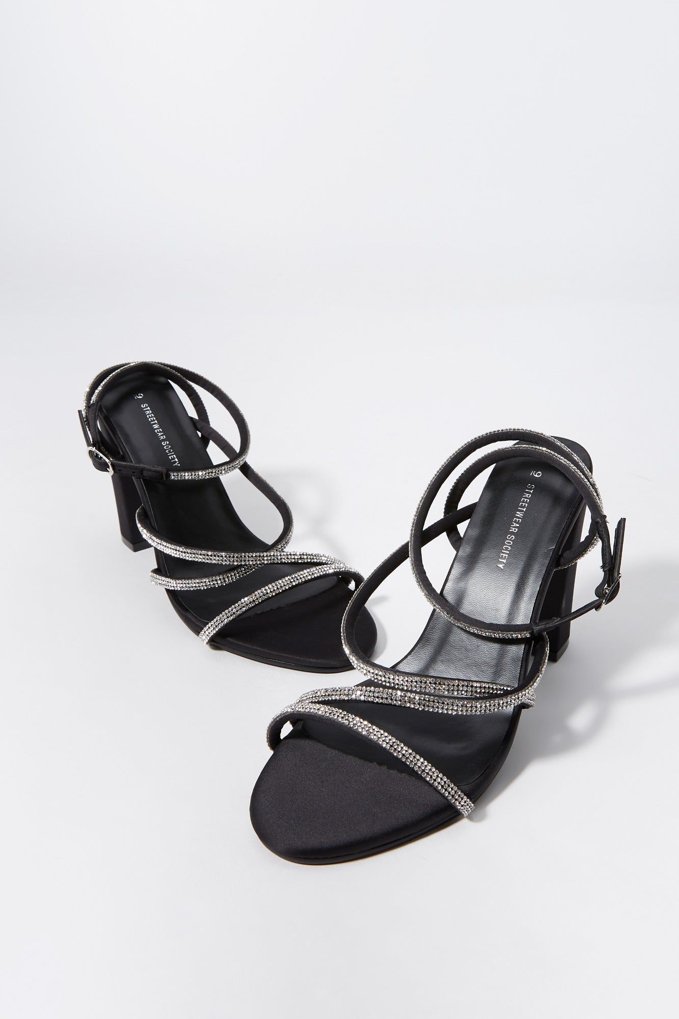 Rhinestone Strappy High Heel sold by Urban Planet product image thumbnail 4