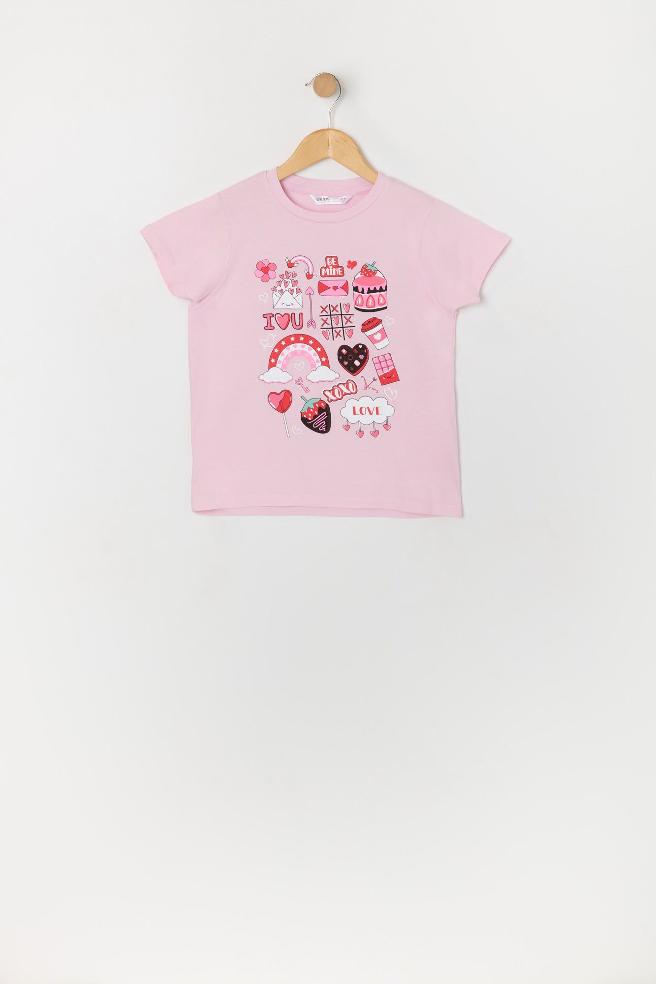 Girls Valentines Day Graphic T-Shirt sold by Urban Planet