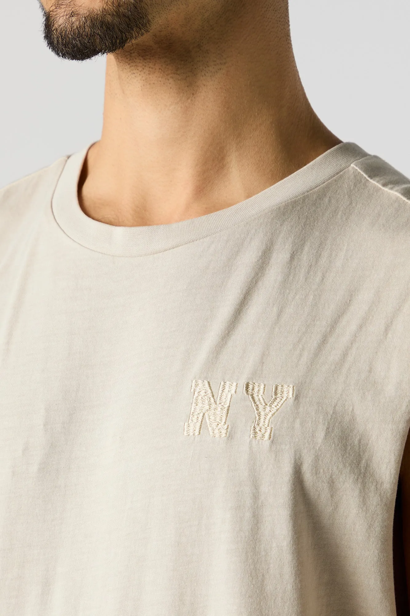 NY Embroidered Tank sold by Urban Planet product image thumbnail 2