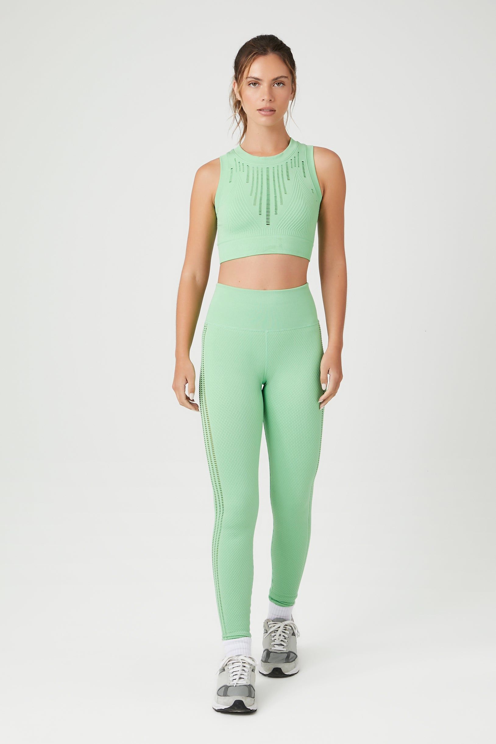 Haut Active court sans couture avec perforations sold by Urban Planet product image thumbnail 4