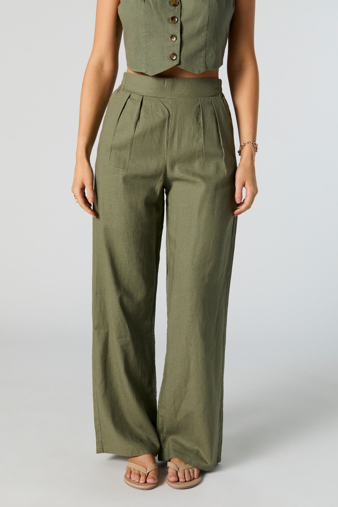 Pantalon habillé à jambe large sold by Urban Planet product image thumbnail 5