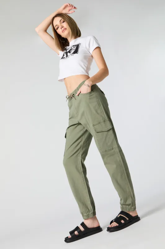 Jogger cargo à taille coulissante avec passants sold by Urban Planet