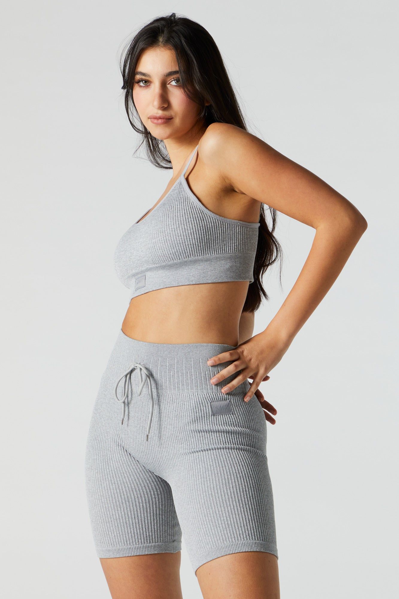 Short de cycliste Sommer Ray côtelé sans couture sold by Urban Planet