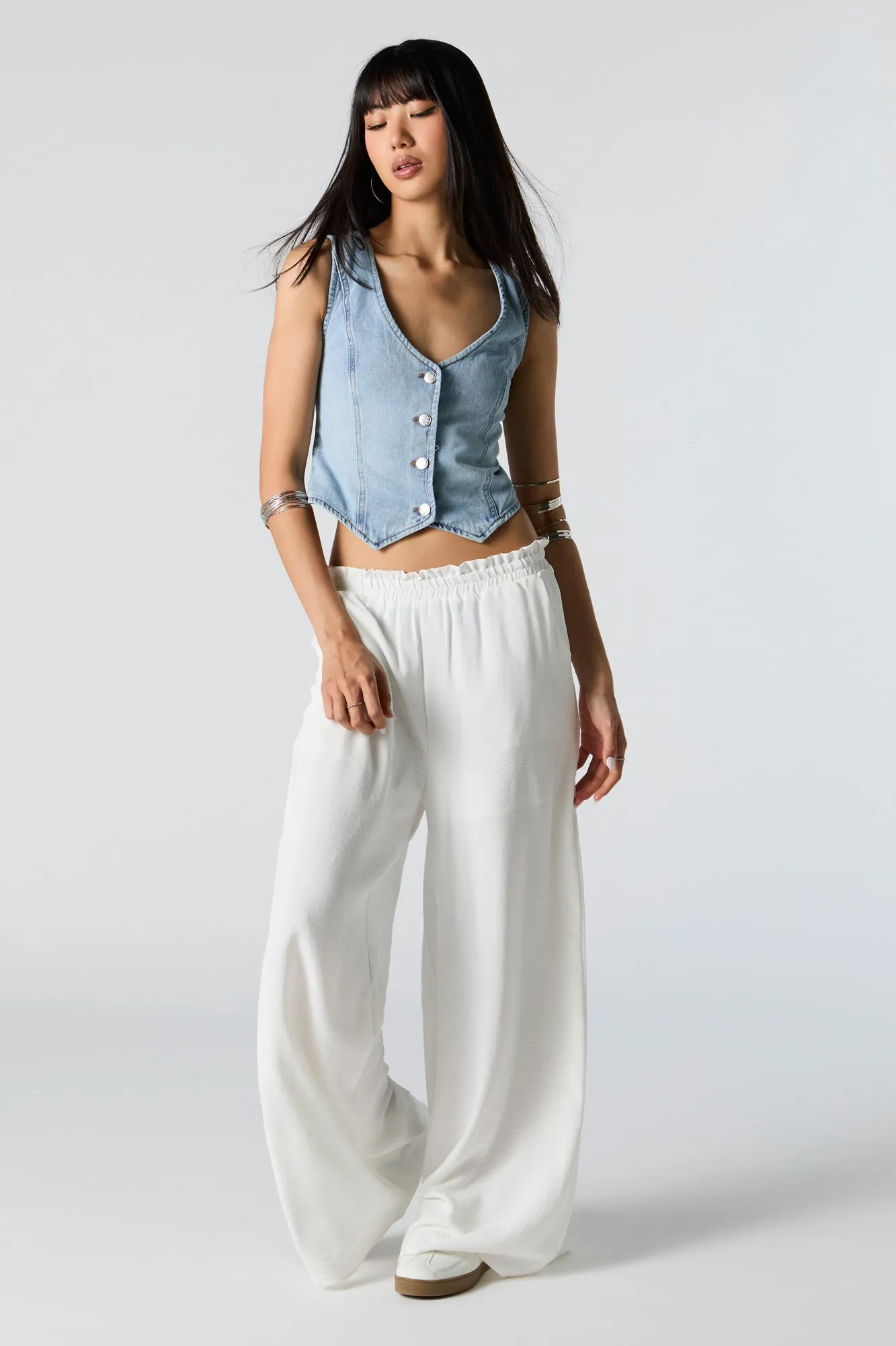 Denim Vest sold by Urban Planet product image thumbnail 3