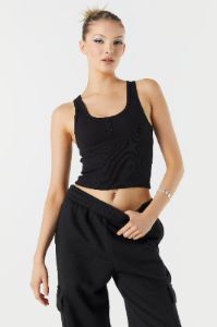 Débardeur Henley côtelé sold by Urban Planet