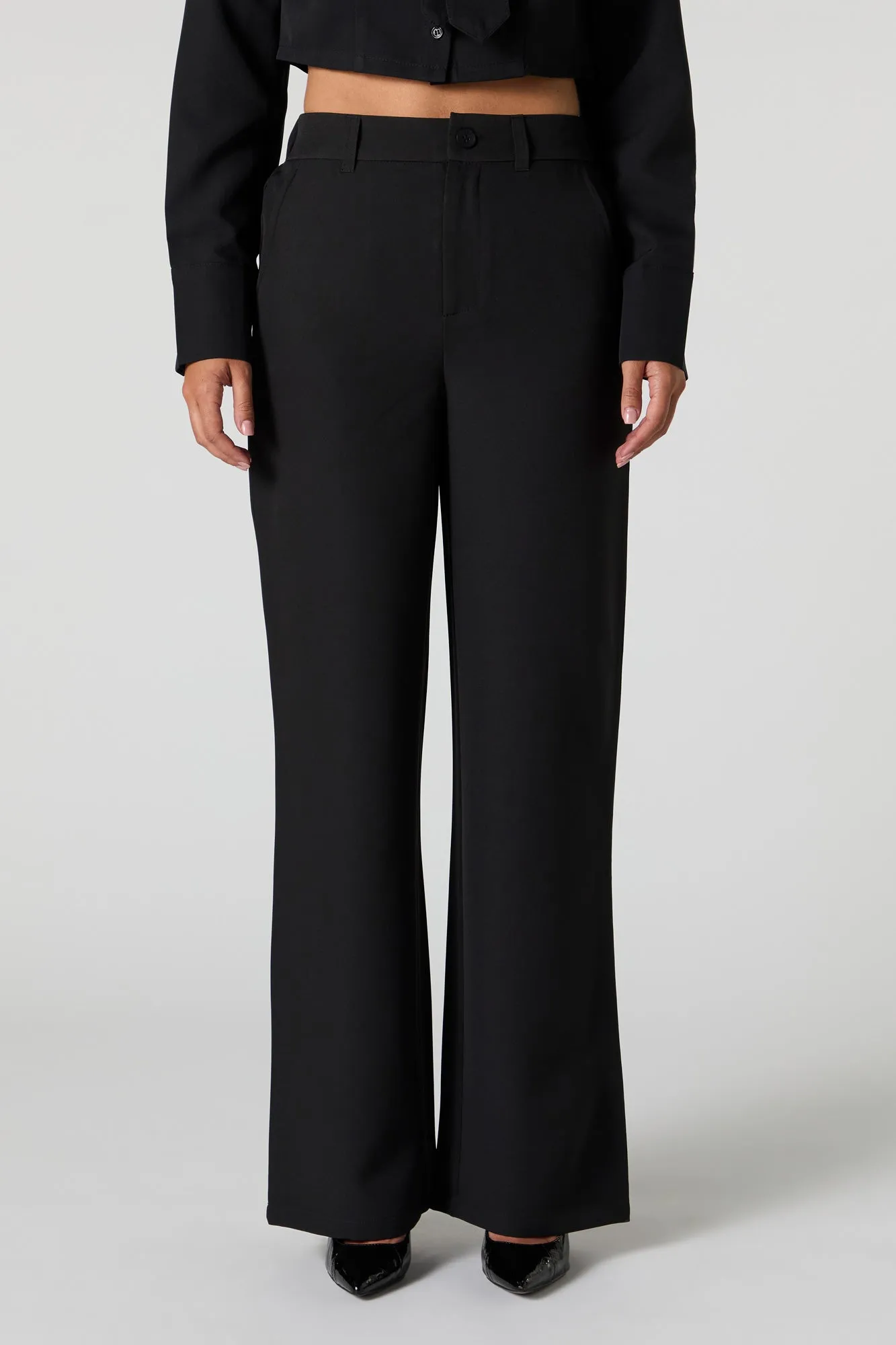 Wide Leg Dress Pant sold by Urban Planet product image thumbnail 2