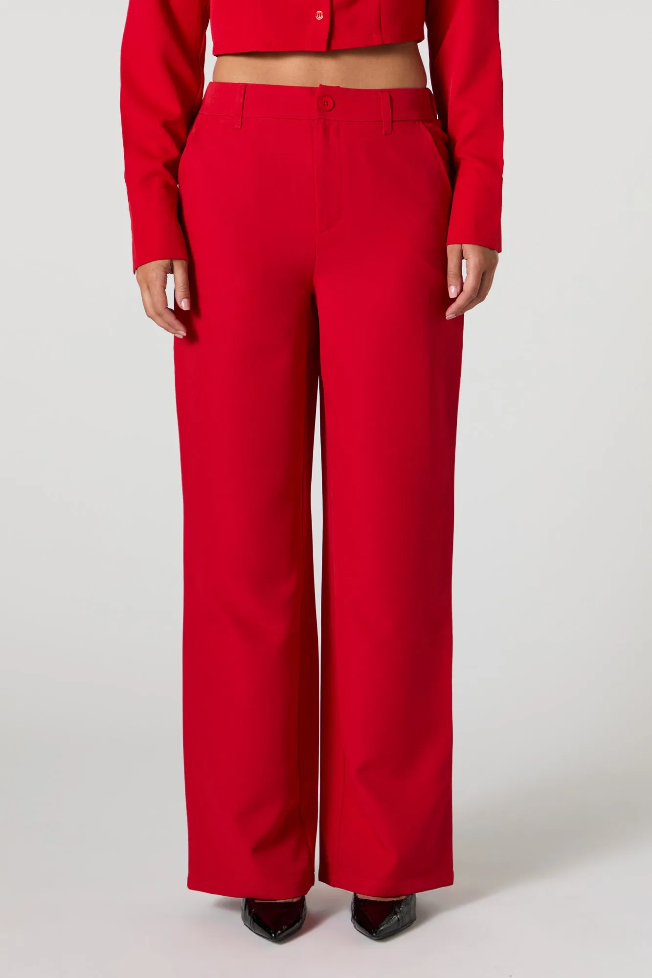 Wide Leg Dress Pant sold by Urban Planet product image thumbnail 5