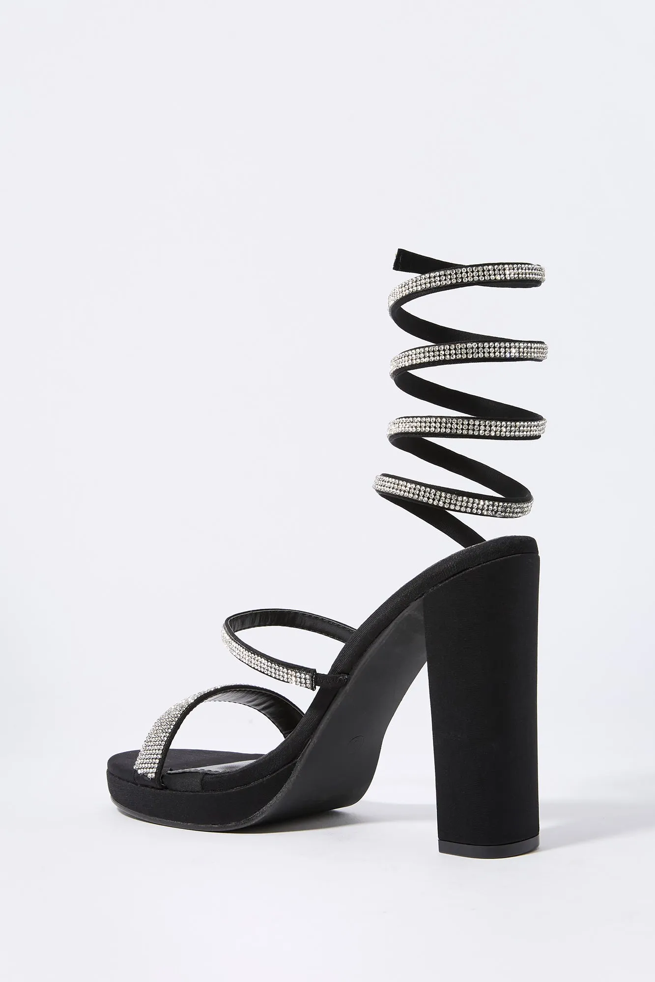 Escarpins plateforme avec pierres du Rhin sold by Urban Planet product image thumbnail 4