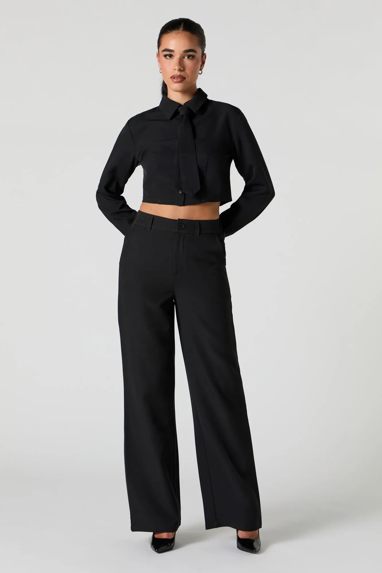 Wide Leg Dress Pant sold by Urban Planet