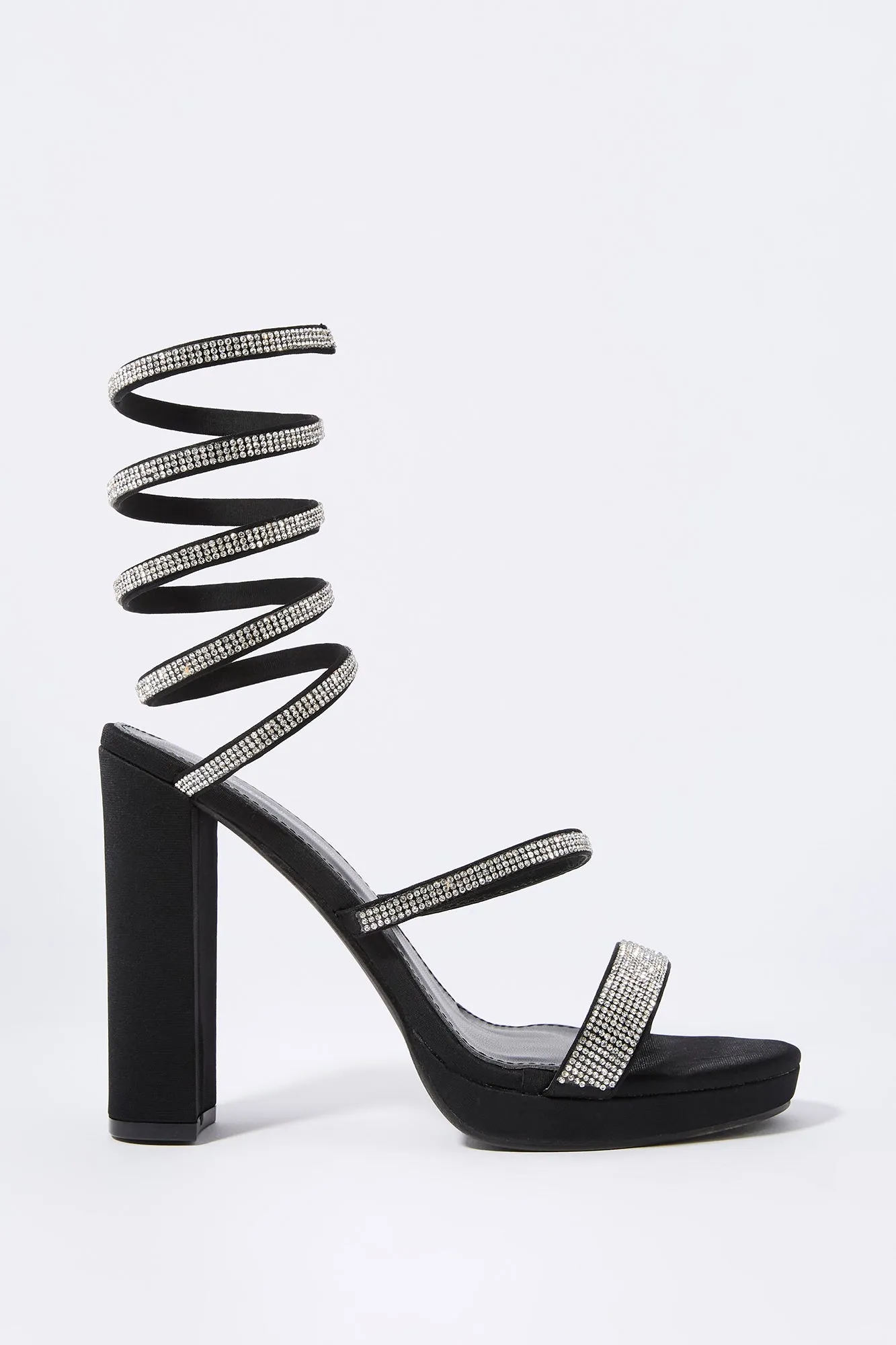 Escarpins plateforme avec pierres du Rhin sold by Urban Planet product image thumbnail 2