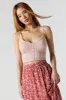 Lace Corset Crop Top sold by Urban Planet