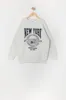 Girls Oversized New York Graphic Fleece Sweatshirt sold by Urban Planet