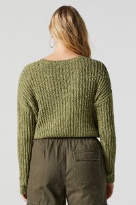 Ribbed Knit Sweater sold by Urban Planet
