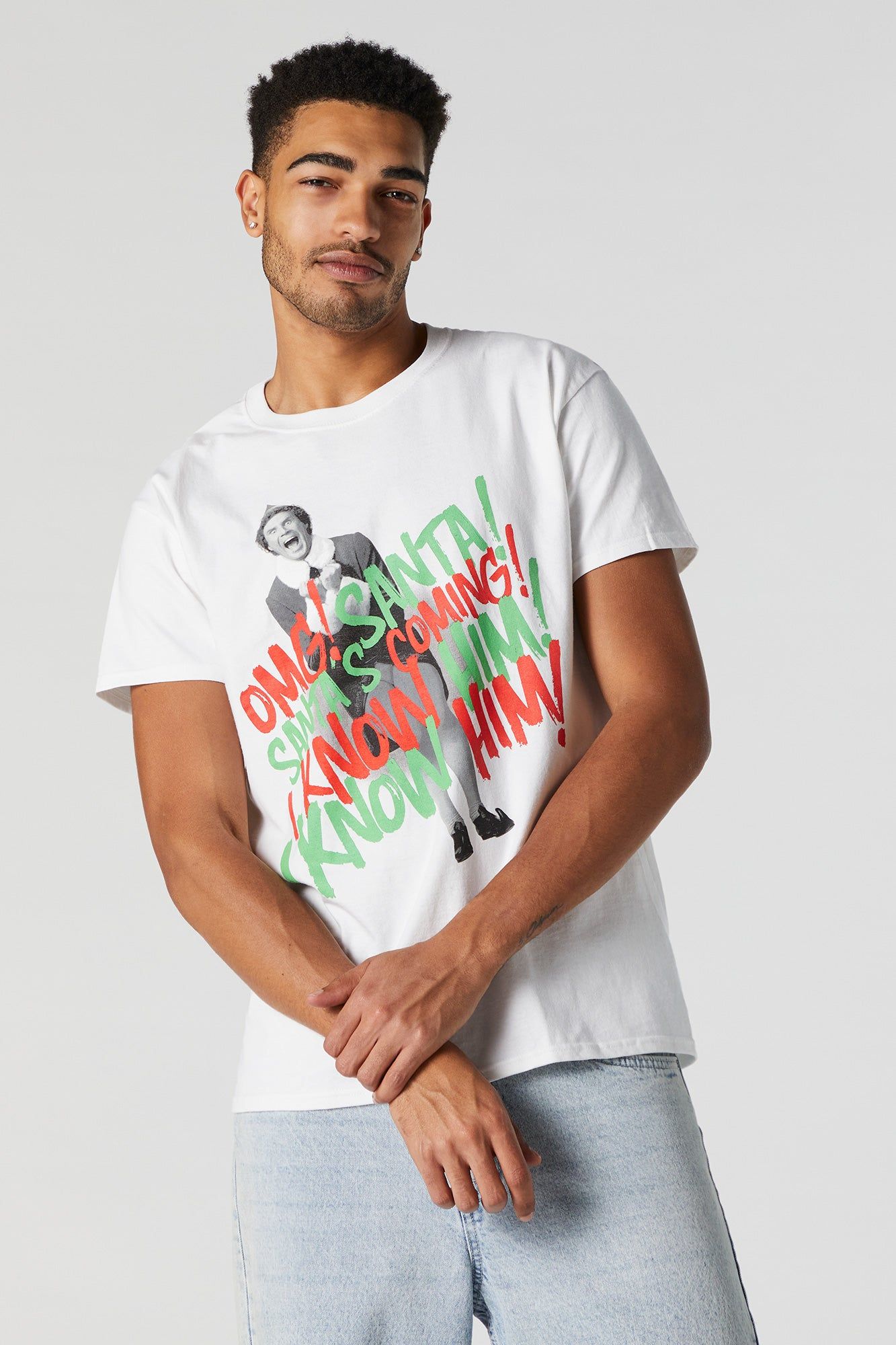 T-shirt de Noël à imprimé Elfe sold by Urban Planet