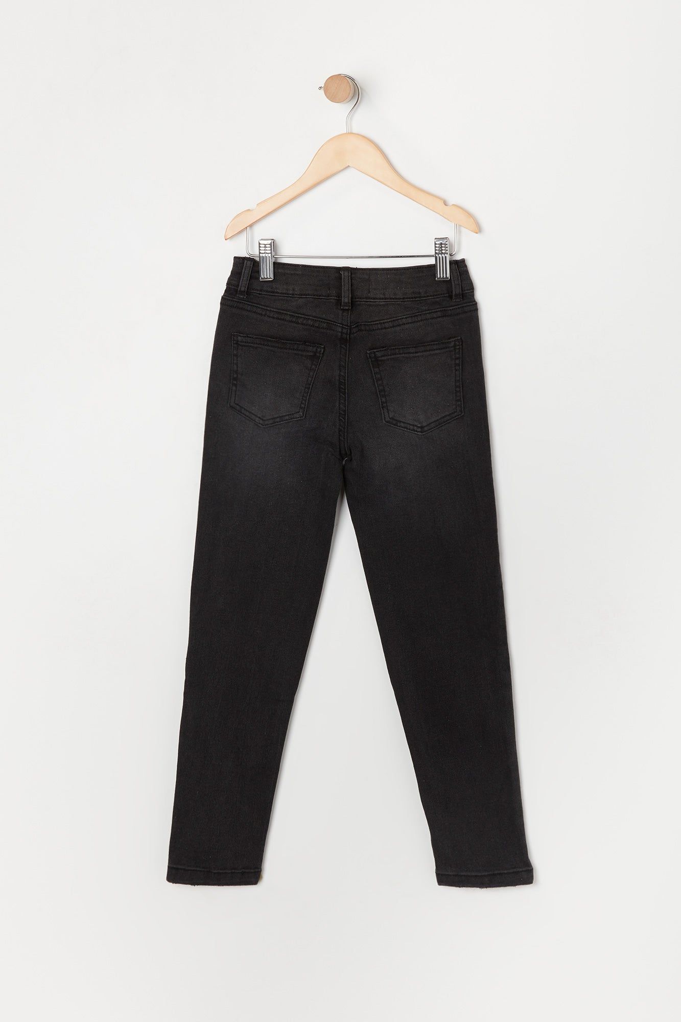 Girls Miami Black Wash Mid Rise Skinny Jean sold by Urban Planet product image thumbnail 2
