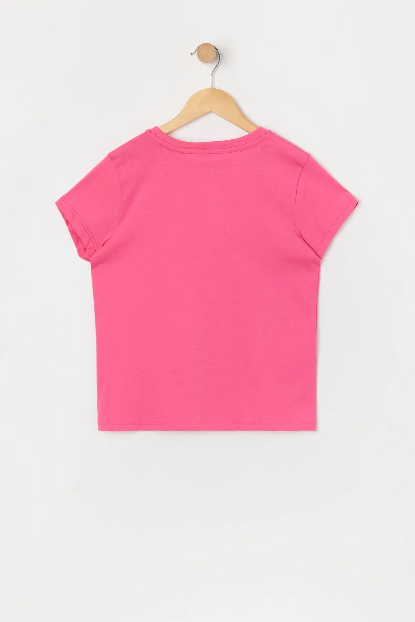 Barbie™ The Movie Girls Hi Barbie! Graphic T-Shirt sold by Urban Planet product image thumbnail 2