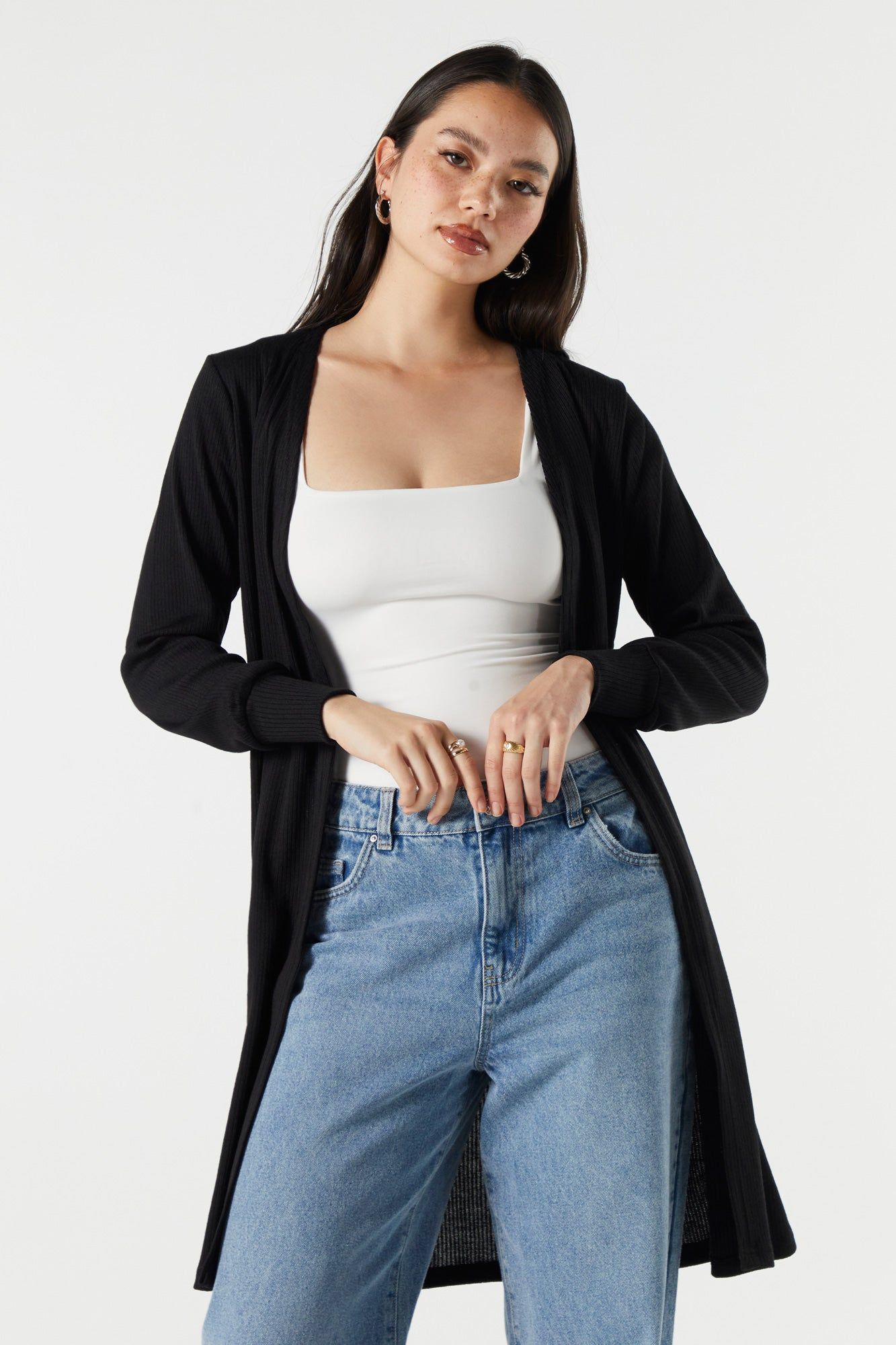 Cardigan midi ouvert sold by Urban Planet