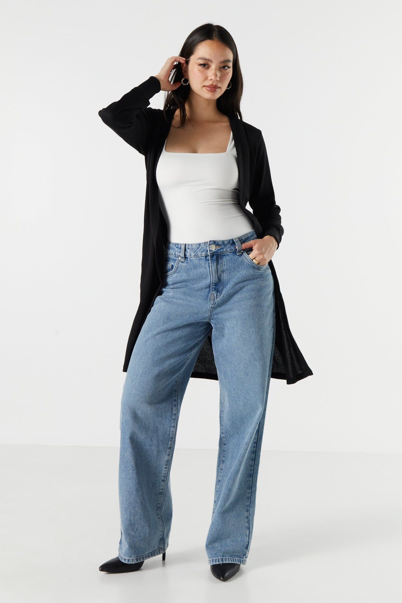 Cardigan midi ouvert sold by Urban Planet product image thumbnail 3