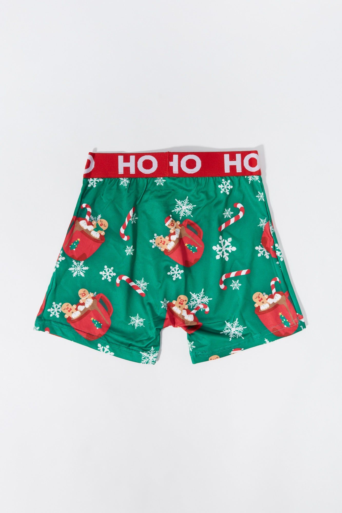 Boxeur à imprimé de Noël Gingerbread pour garçons sold by Urban Planet product image thumbnail 2