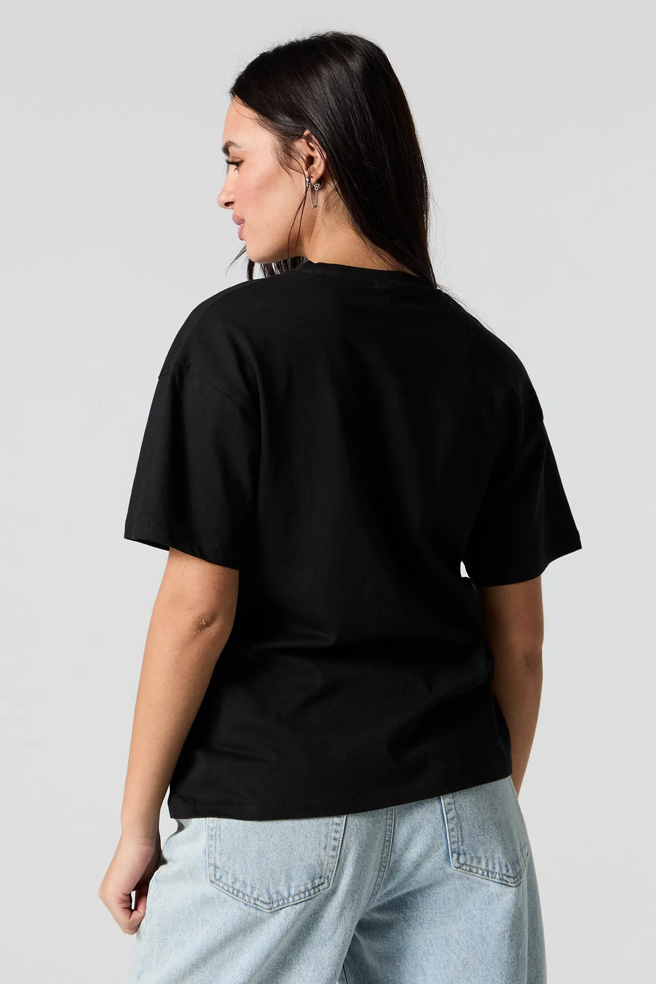 Brooklyn Graphic Boyfriend T-Shirt sold by Urban Planet product image thumbnail 4