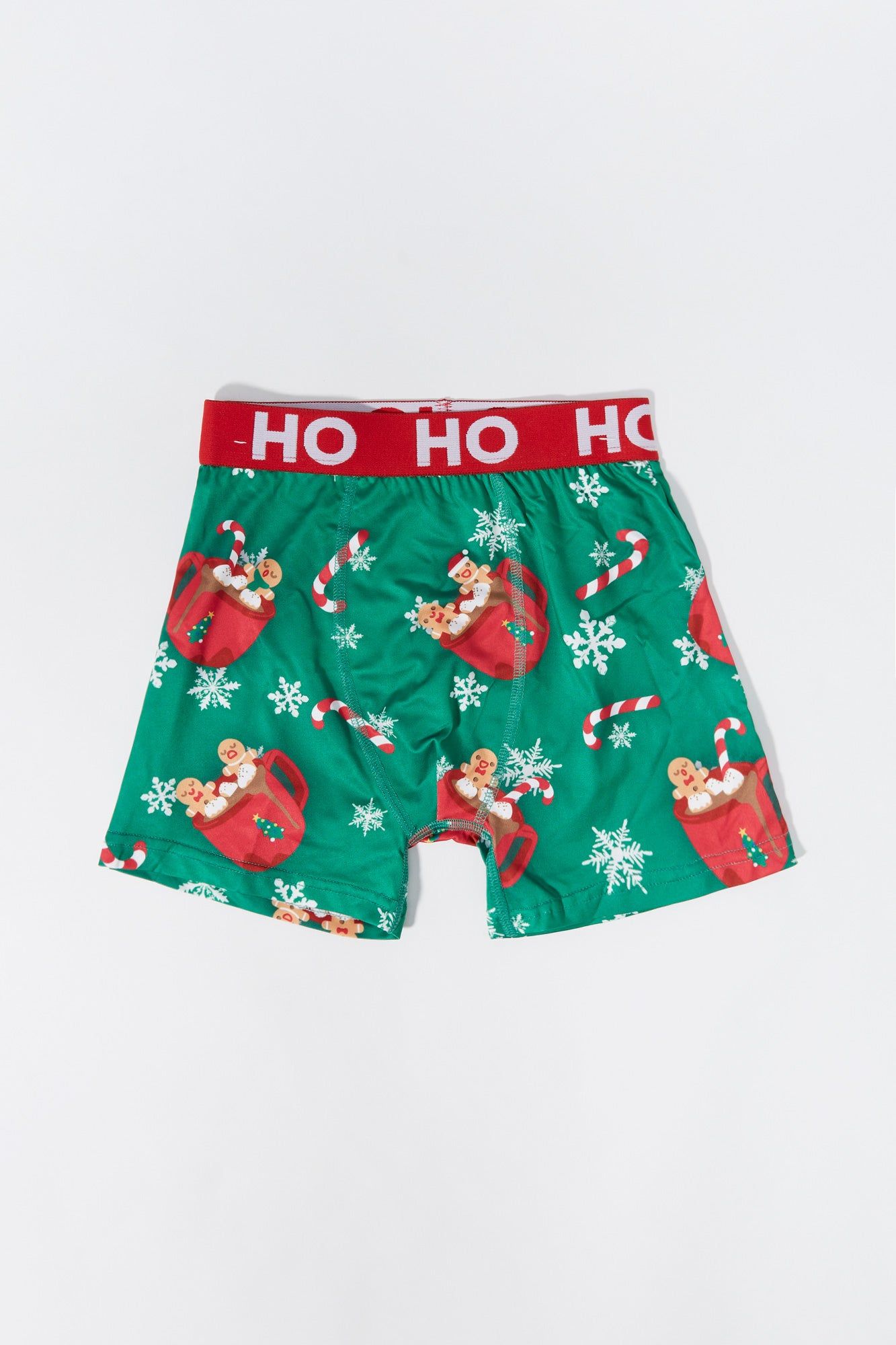 Boxeur à imprimé de Noël Gingerbread pour garçons sold by Urban Planet